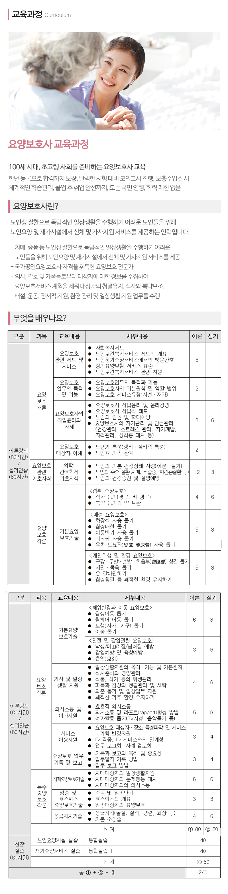 비손요양보호사교육원간호학원_내용